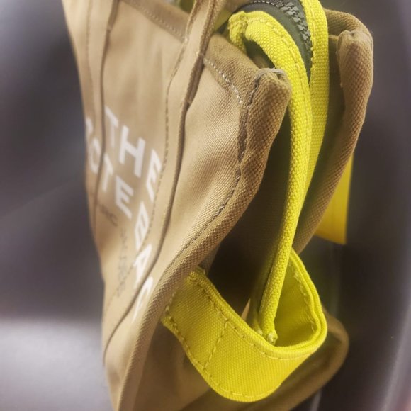 Marc Jacobs Small The Colorblock Tote Bag SLATE GREEN - Picture 7 of 7